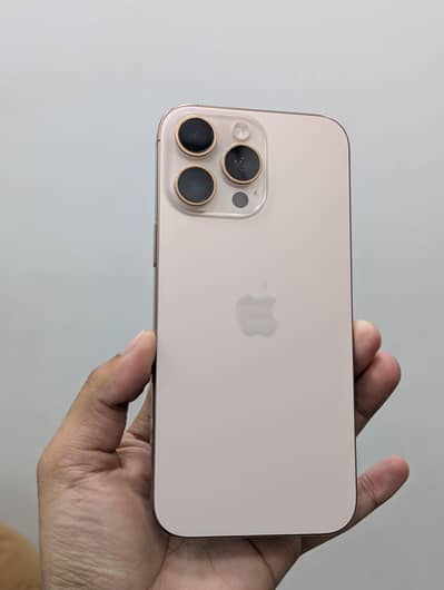 16 Pro Max 256GB PTA APPROVED Desert Titanium