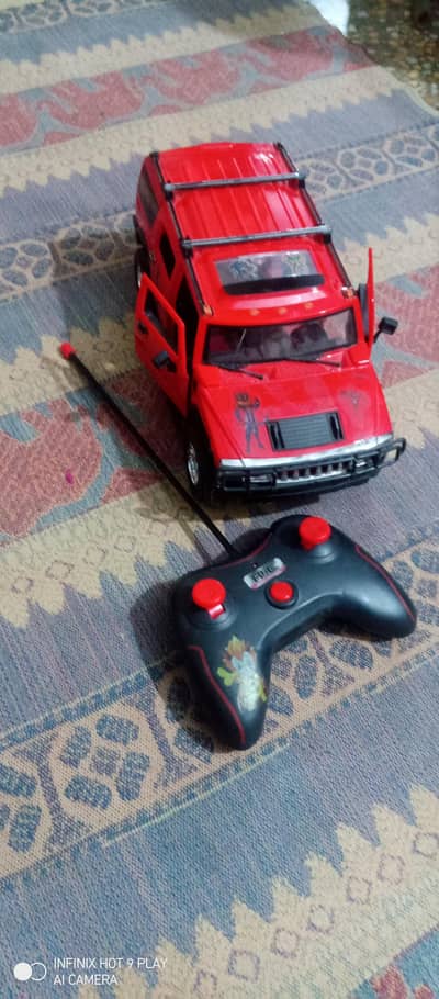 Prado rc remote control car with charging cells and charger