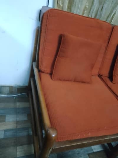 Home used wooden sofa set