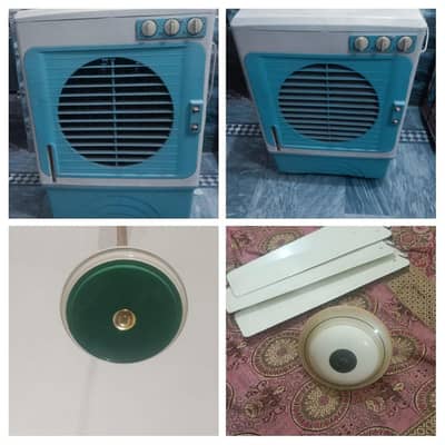 1 air cooler 2 fan