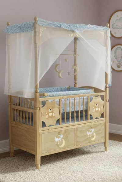 Kids cot and crib
