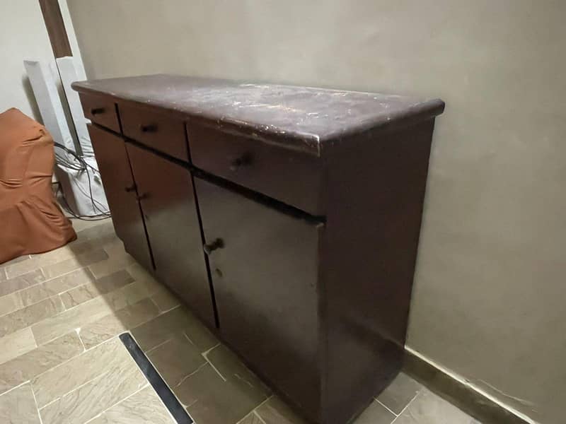 Solid Wooden Sideboard 2