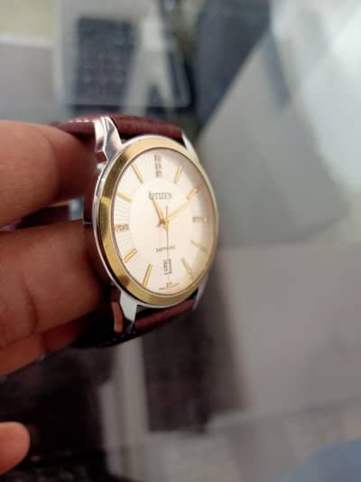 citizen Quartz sapphire Glass watch