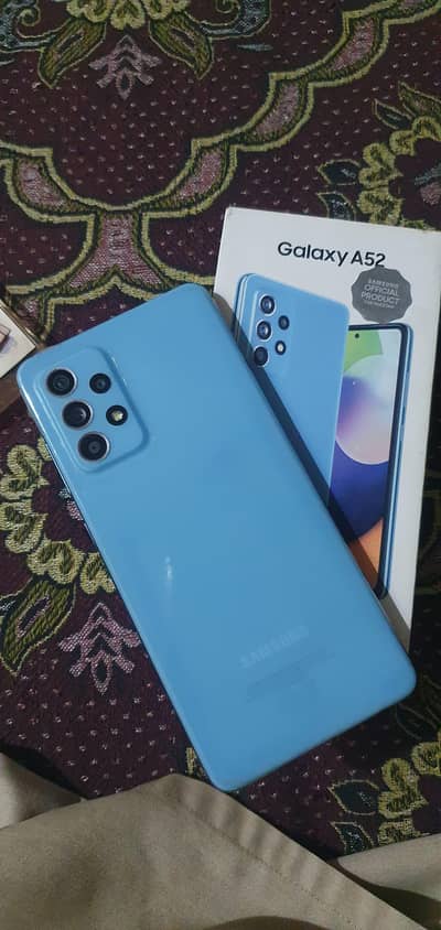 Samsung A52 PTA OFFICIAL PROVE WITH BOX