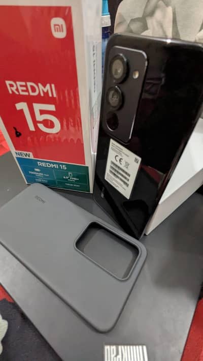 Redmi 15 Black 8/128 unboxed