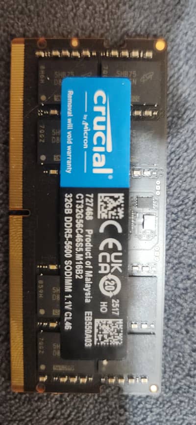 Selling DDR4 and DDR5 Sodimm Laptop rams