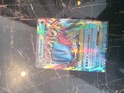 Mega Swampert ex (mint condition) CHECK DESC