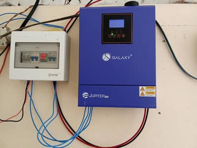 New galaxy Jupiter hybrid inverter 3kw    price 70000.  warrant 2 year