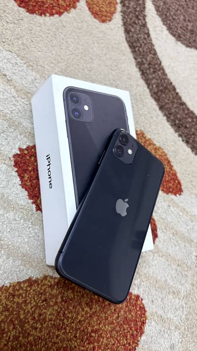 Urgent iPhone 11 with original box 128GB PTA approved Factory unlocked