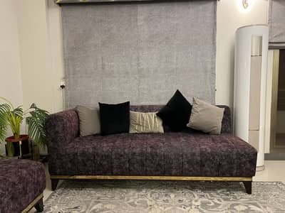 Luxury L-Shaped Sofa Set (2 Sofas) – Excellent Condition