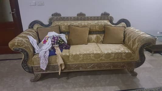 6 seater sofa set  molty foam poshish