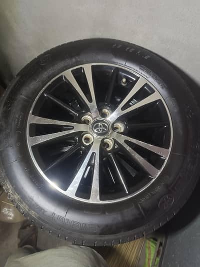 MICHELIN TYRES 195/65 R15.  and Grande style rims