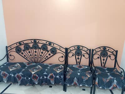 Iron sofa set