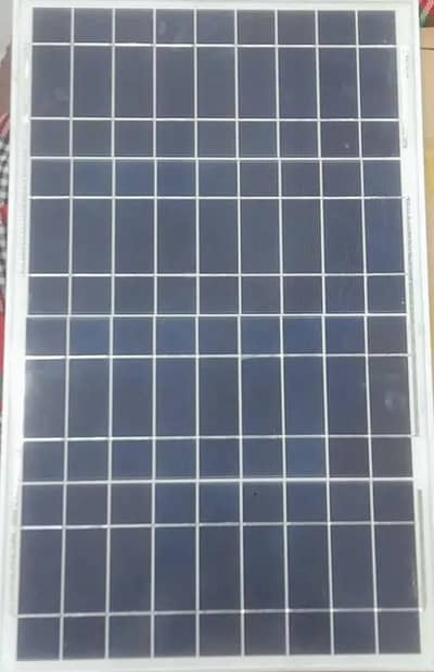 30W Original Blue Carbon Solar Plate – Like New – Urgent Sale – Multan