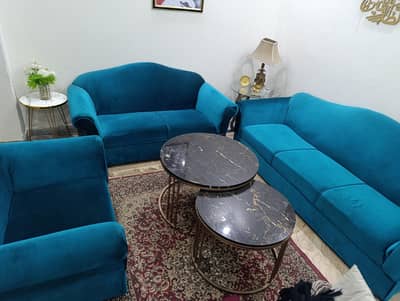 6 seat sofa set almost new