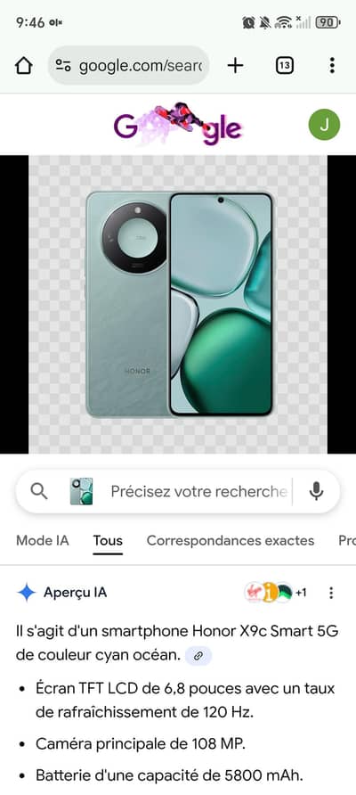 Honar smart x9c ocean colour