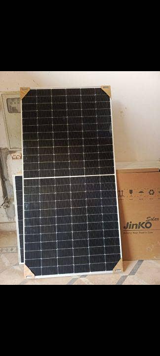 jinko A grade 590 watts solar panal