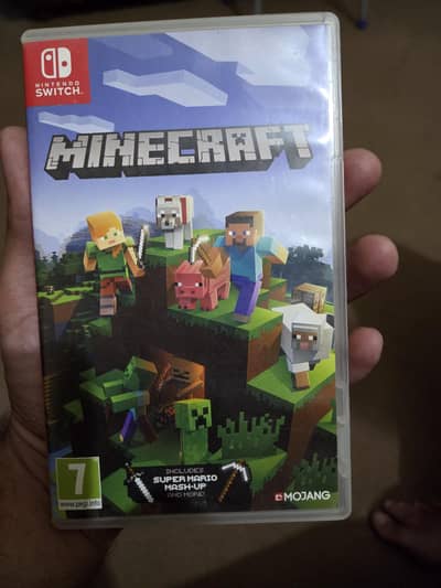 minecraft CD for ninetendo switch