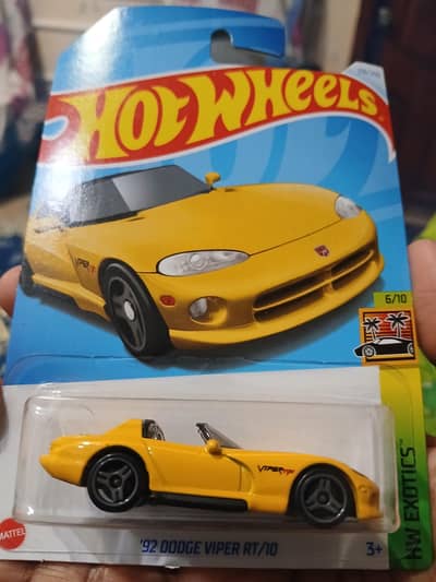 Hotwheels 92 Dodge Viper RT/10