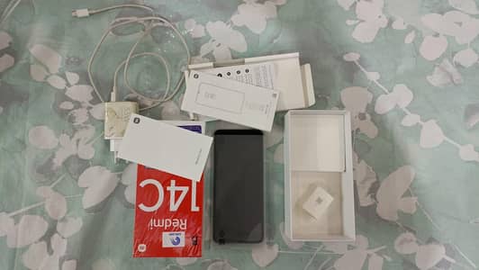 REDMI 14C NEW 6 MONTH USED WITH WARRANTY
