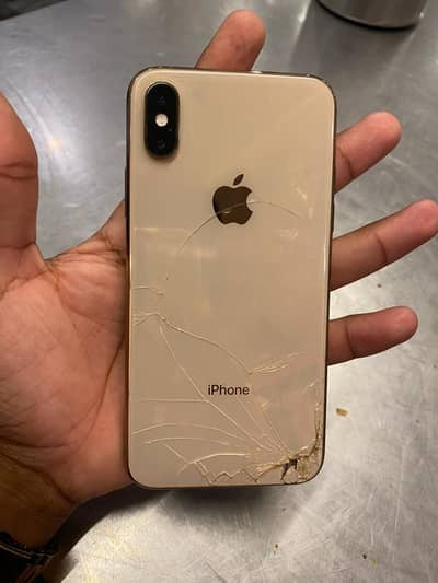 iPhone xs factory unlocke back break