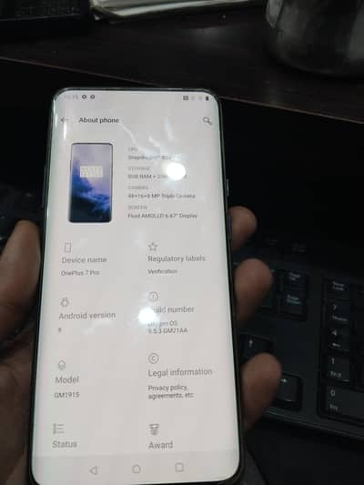 one Plus 7 pro whats app no 03177218481