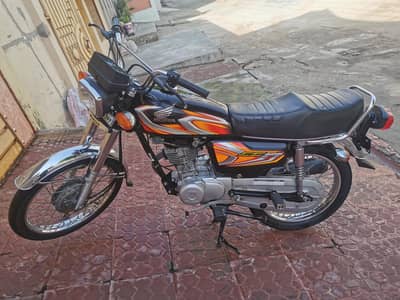 Honda cg 125 black