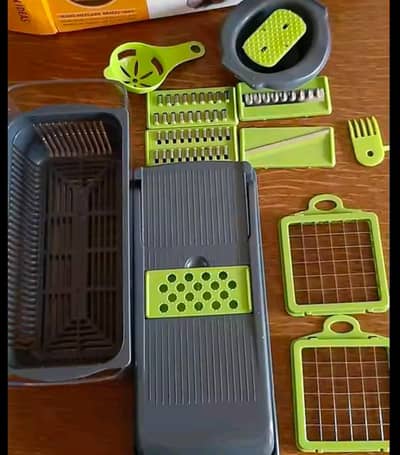 14 in 1 Multifunctional Vegetable Chopper & Slicer with 8 blades