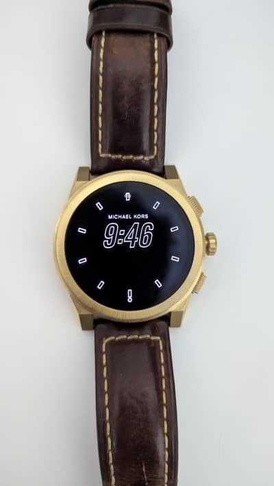 Michael Kors Access Smartwatch Leather Strap