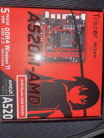 A520 M AMD RED EDITON | Am4 socket | DDR4 |