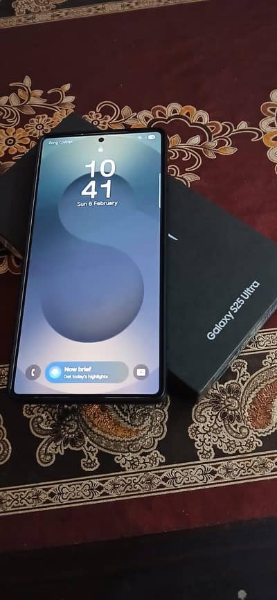 Samsung Galaxy s 25 ultra 12 512 10/10 official PTA Aproved