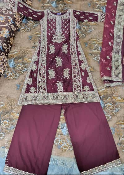 elegant women chiffon outfit