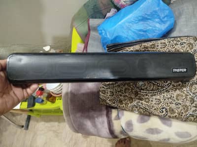 Faster sound bar chargeable