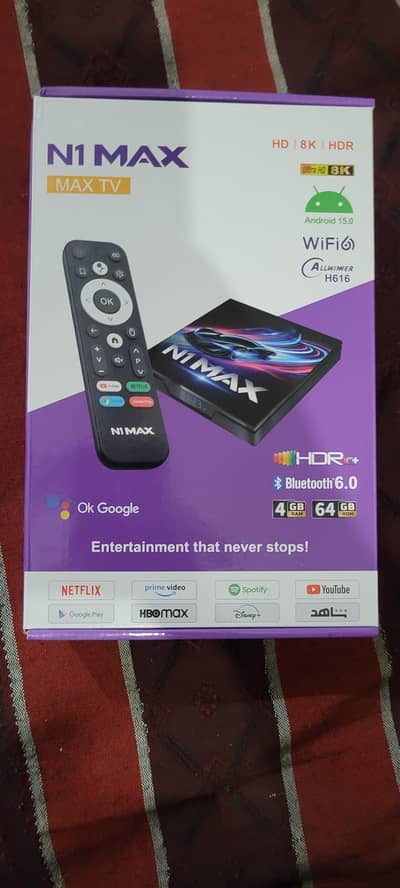 N1 MAX android Box