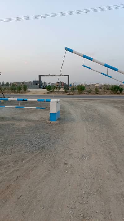 120 Sq Yard Transfer plot on 30 Ft wide road in Block 4 PIR AHMED ZAMAN TOWN