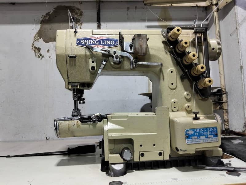 shing ling flat lock machine 0