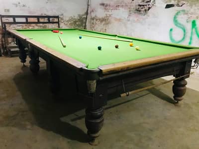 6x12 Used Snooker Table with Accessories | Wazirabad Bhatti