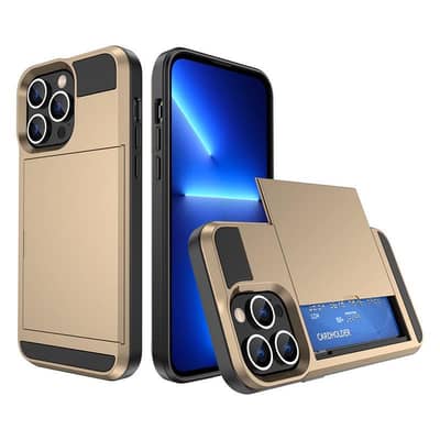 Iphone 15 pro slidding card cover