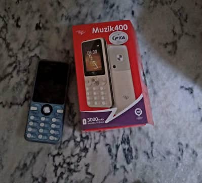 mobile phone  And walki toki blue colour and charger