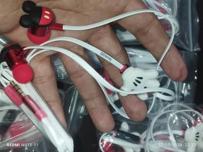 Disney California Original Lot Imported Wired Headphones Limited Stock