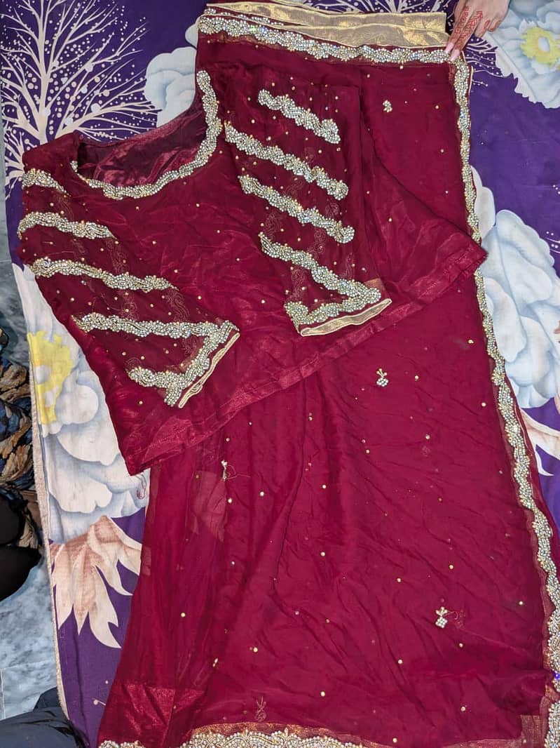 Saree hand work 0
