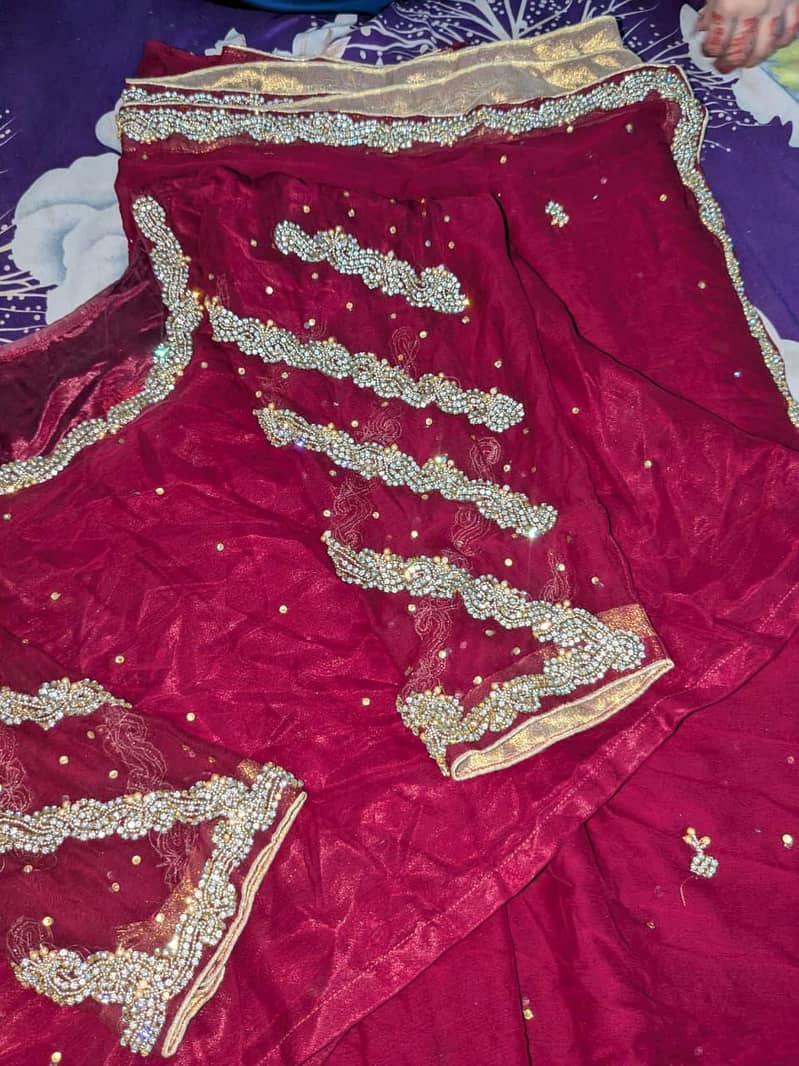 Saree hand work 1