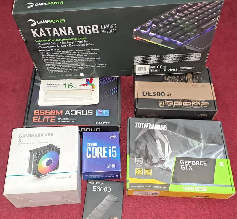 Gaming PC ready to play 0