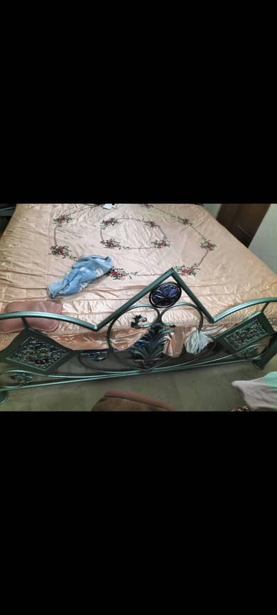 Double bed with sofa