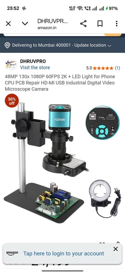 Microscope cemra for sale