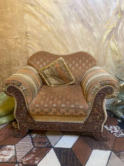 Drawing Room 7 seat Sofa Set with Tables