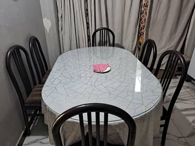 Dinning table with 6 Chairs