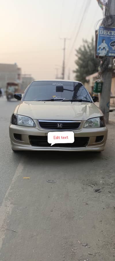 2000 Honda city