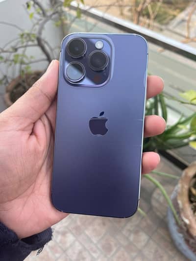 iphone 14 pro 512gb 100bh 10/10 deep purple