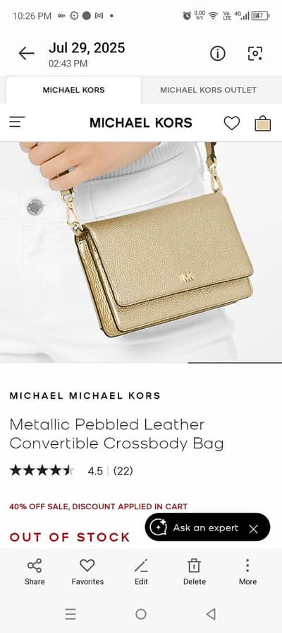 mk purse